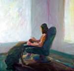 Description: Old Icicle Trail34 48X48 oilpanel $4000a