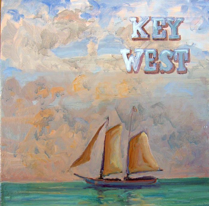 TouristPainting01 10x10MelSmothers2010