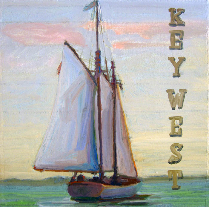 TouristPainting03 10x10MelSmothers2010