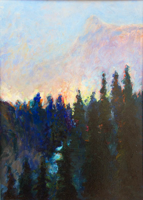 Old Tahoe Hwy #06 10x14 oilonpaper02